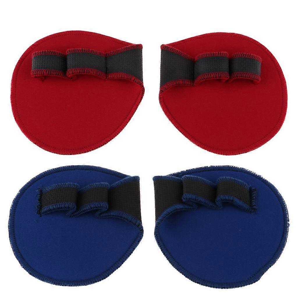 2x Lifting Grip Gloves Pad, Anti-Slip Gym Grips for Weightlifting - Image 5