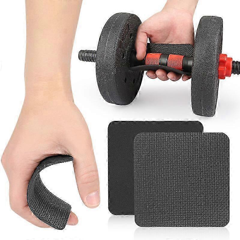 10-Pack Gym Grip Pads for Weightlifting, Workout Hand Pads - Image 3