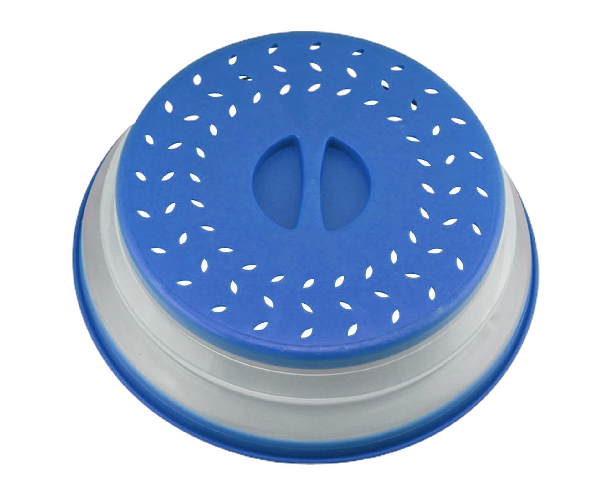 Microwave Cover TPR Microwave Splatter Guard-Blue - Image 1