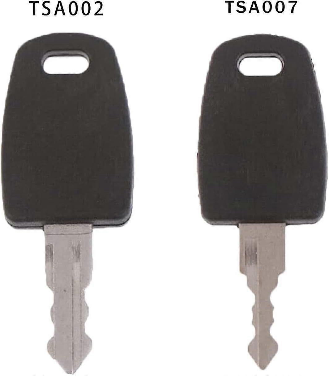 2 Keys for Master Luggage Locks - Universal Key Replacement Set - Image 2