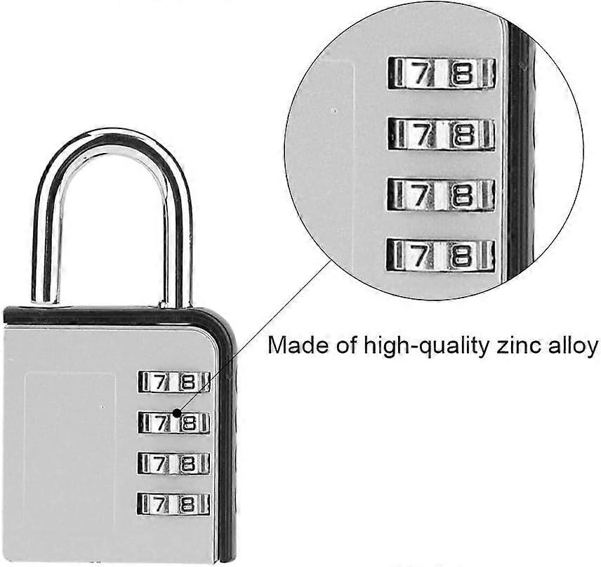 Resettable Combination Padlock - Luggage Travel Suitcase Lock - Image 3