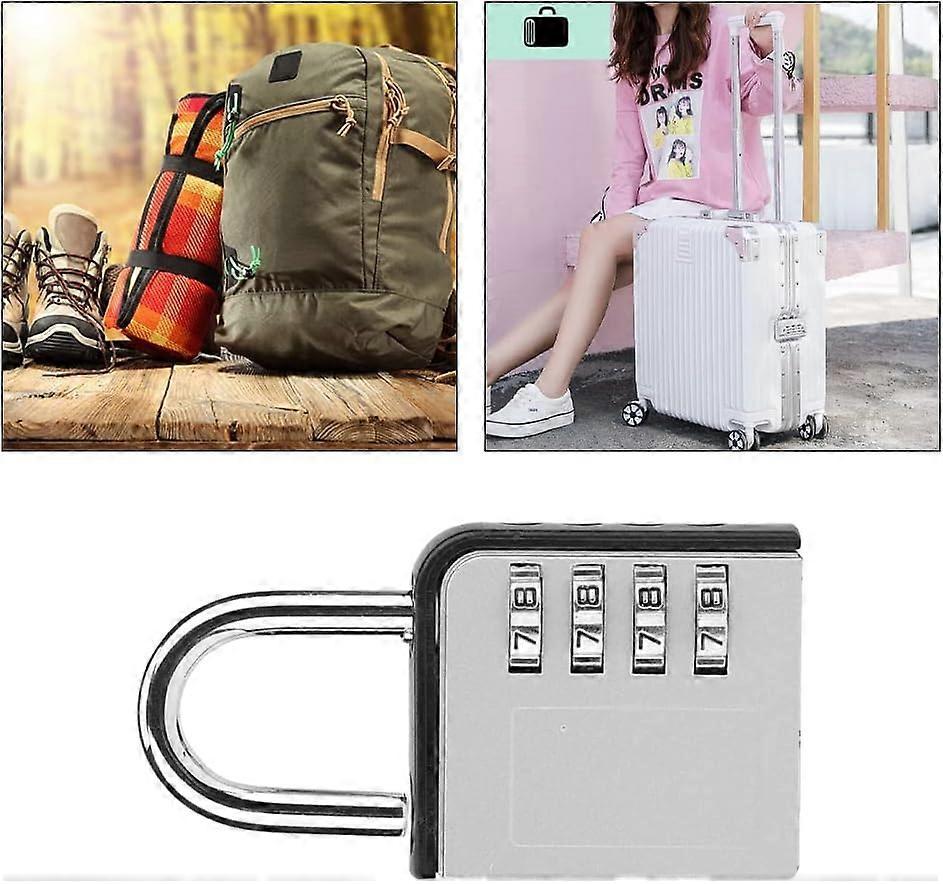 Resettable Combination Padlock - Luggage Travel Suitcase Lock - Image 5