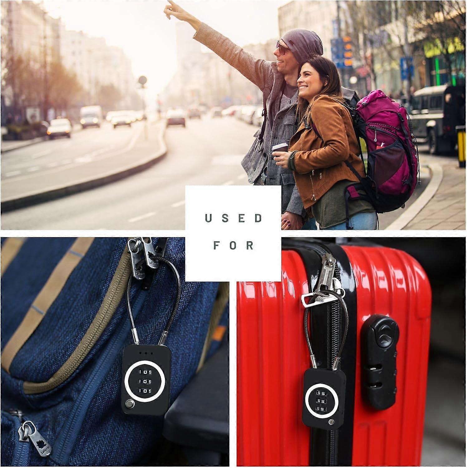 Premium Cable Combo Lock - Coded Travel Lock for Luggage - Image 5