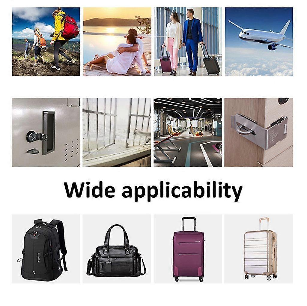 4-Digit Combination Luggage Lock - Suitcase Security Padlock - Image 2
