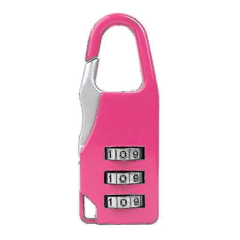 3-Digit Travel Luggage Lock - Small Combination Lock for Bags - Image 1