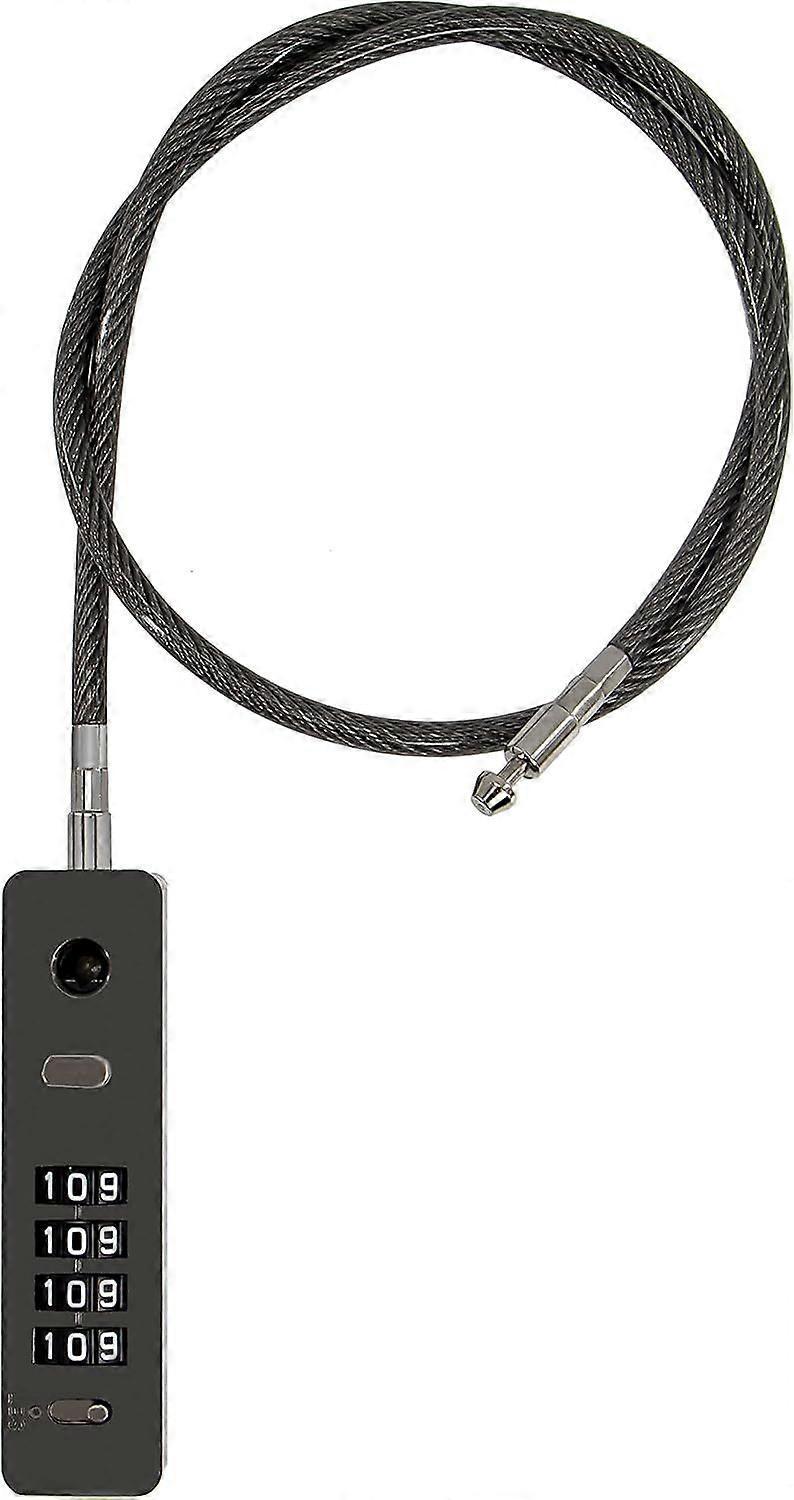 Steel Cable Combo Lock - Weatherproof Travel Luggage Security Lock - Image 1