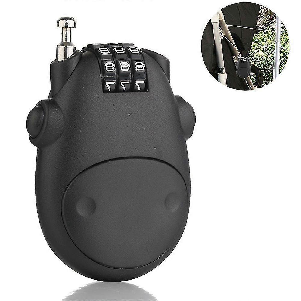 Scratch-Resistant Luggage Lock - ABS Travel Case Lock with Combo Security - Image 2