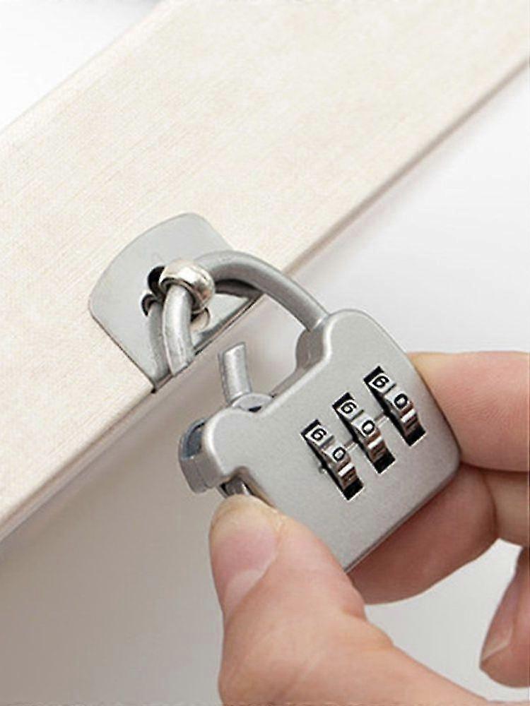 3-Digit Combo Padlock - Outdoor Travel Luggage Bag Lock for School & Fitness - Image 3