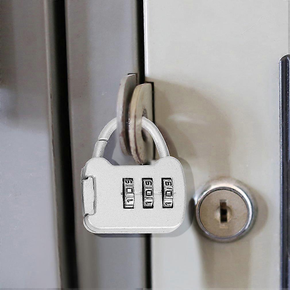 3-Digit Combo Padlock - Outdoor Travel Luggage Bag Lock for School & Fitness - Image 4