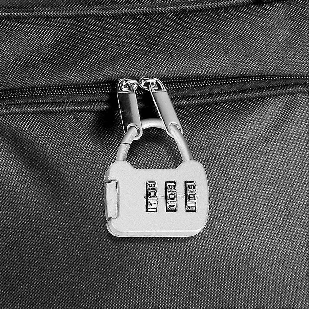 3-Digit Combo Padlock - Outdoor Travel Luggage Bag Lock for School & Fitness - Image 5
