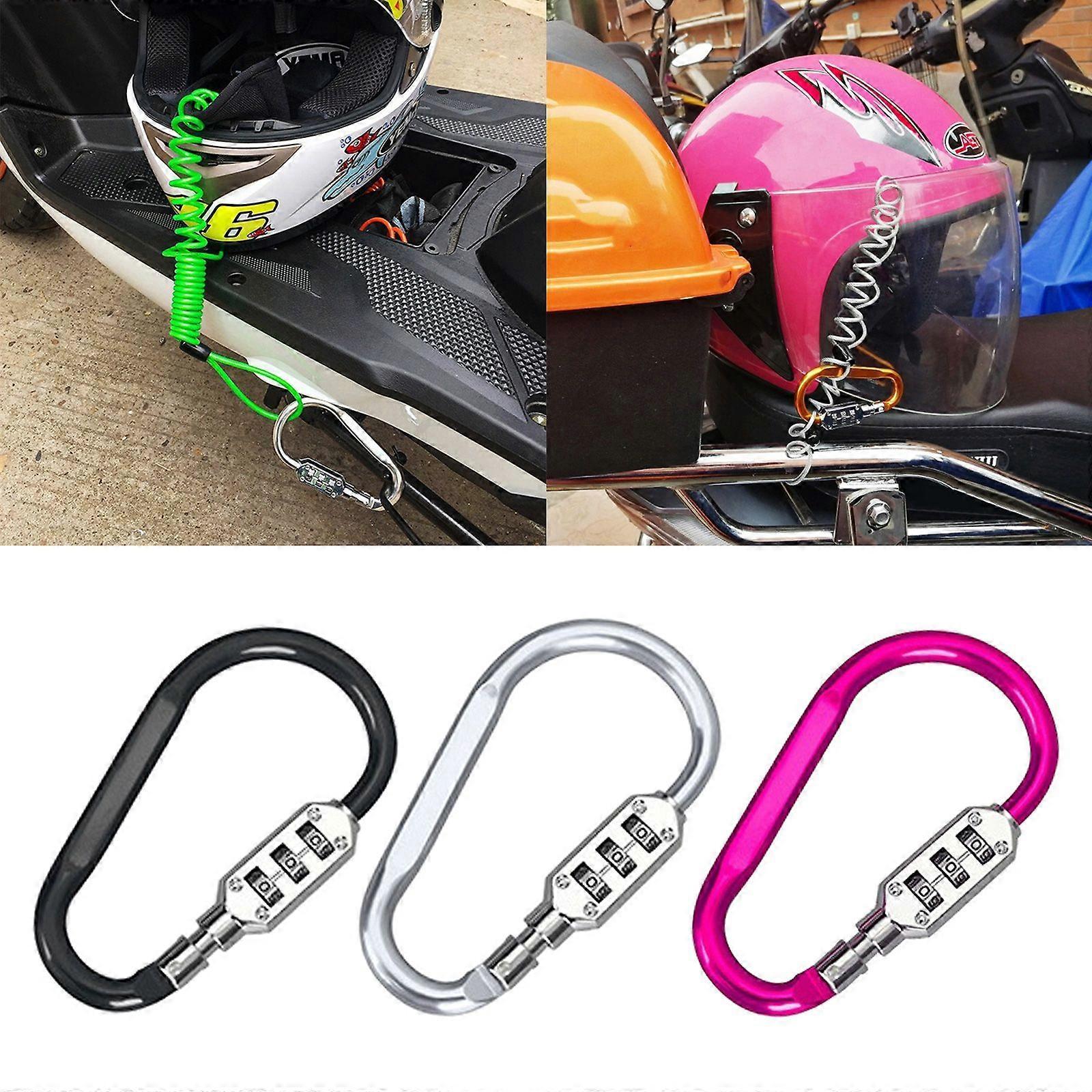 D-Shape Password Lock - Backpack Gym Luggage Carabiner Lock - Image 2