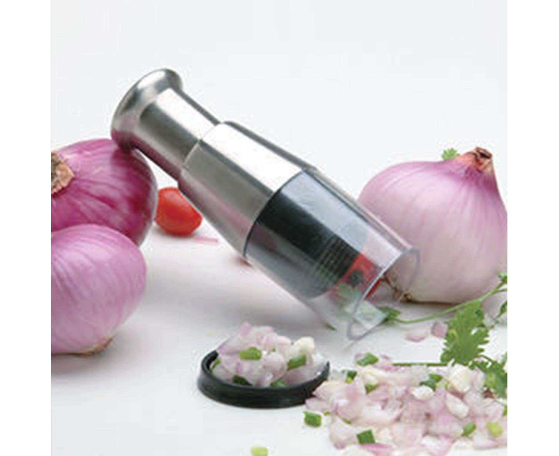 Garlic Crusher Detachable Labor-saving Stainless Steel Sharp Blade Garlic Masher for Home -Black - Image 5