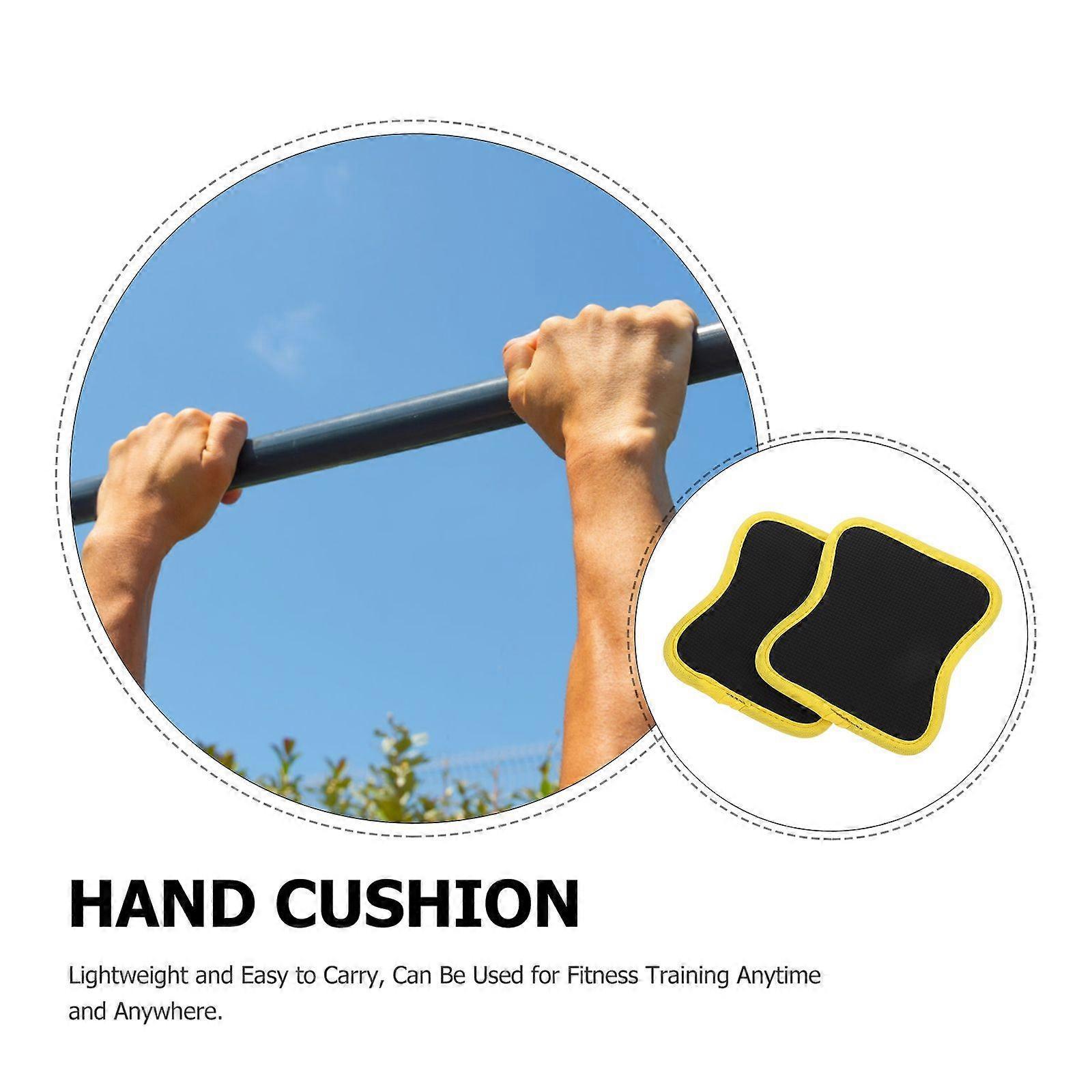 2pcs Anti-Slip Dumbbell Grip Pads, Barbell Handle Cover Gym Mat Accessories - Image 2