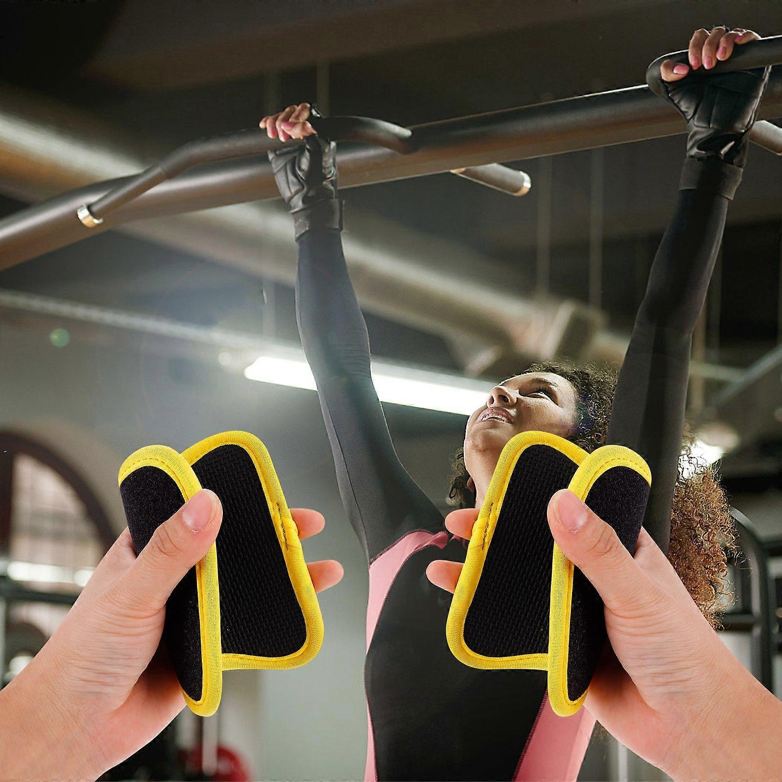 2pcs Anti-Slip Dumbbell Grip Pads, Barbell Handle Cover Gym Mat Accessories - Image 3
