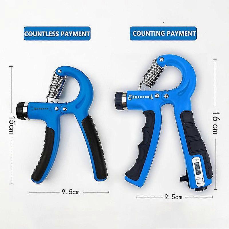 Spring Counting Hand Grip Strengthener, Heavy-Duty Gym Trainer - Image 2