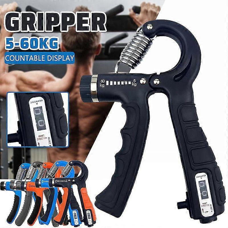 Spring Counting Hand Grip Strengthener, Heavy-Duty Gym Trainer - Image 4