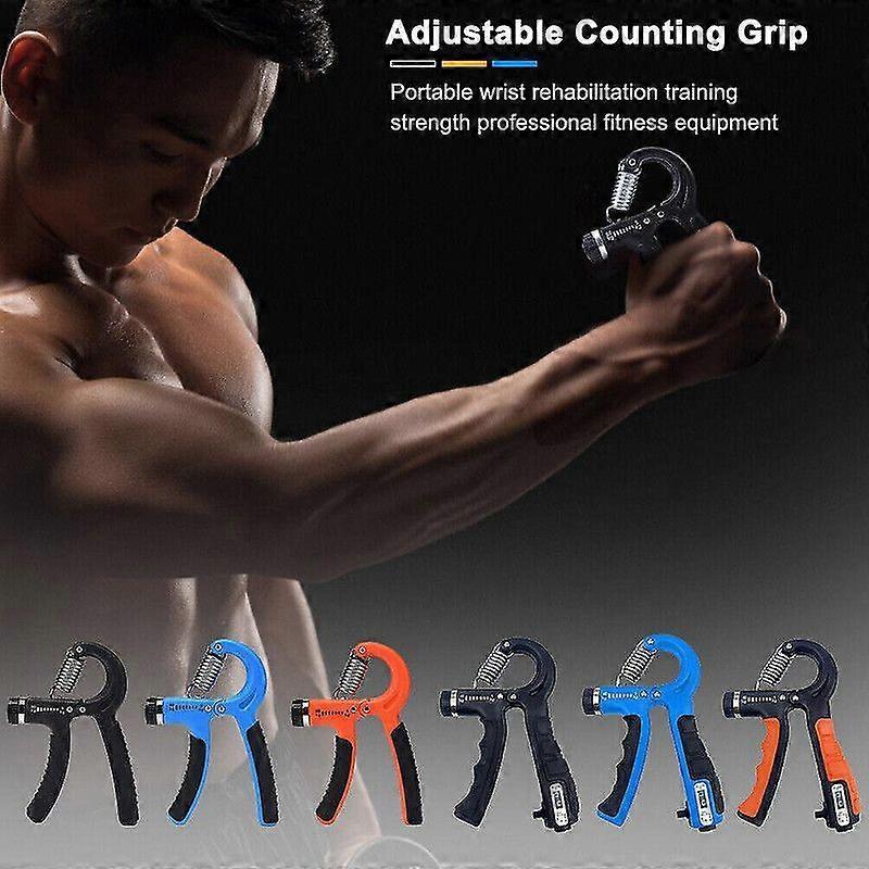 Spring Counting Hand Grip Strengthener, Heavy-Duty Gym Trainer - Image 5