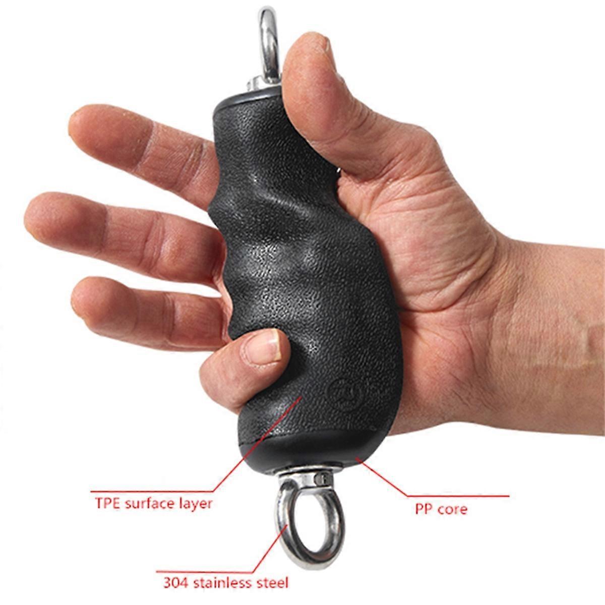 Pull Down Gym Grip Handles, Exercise Machine Attachments - Image 4