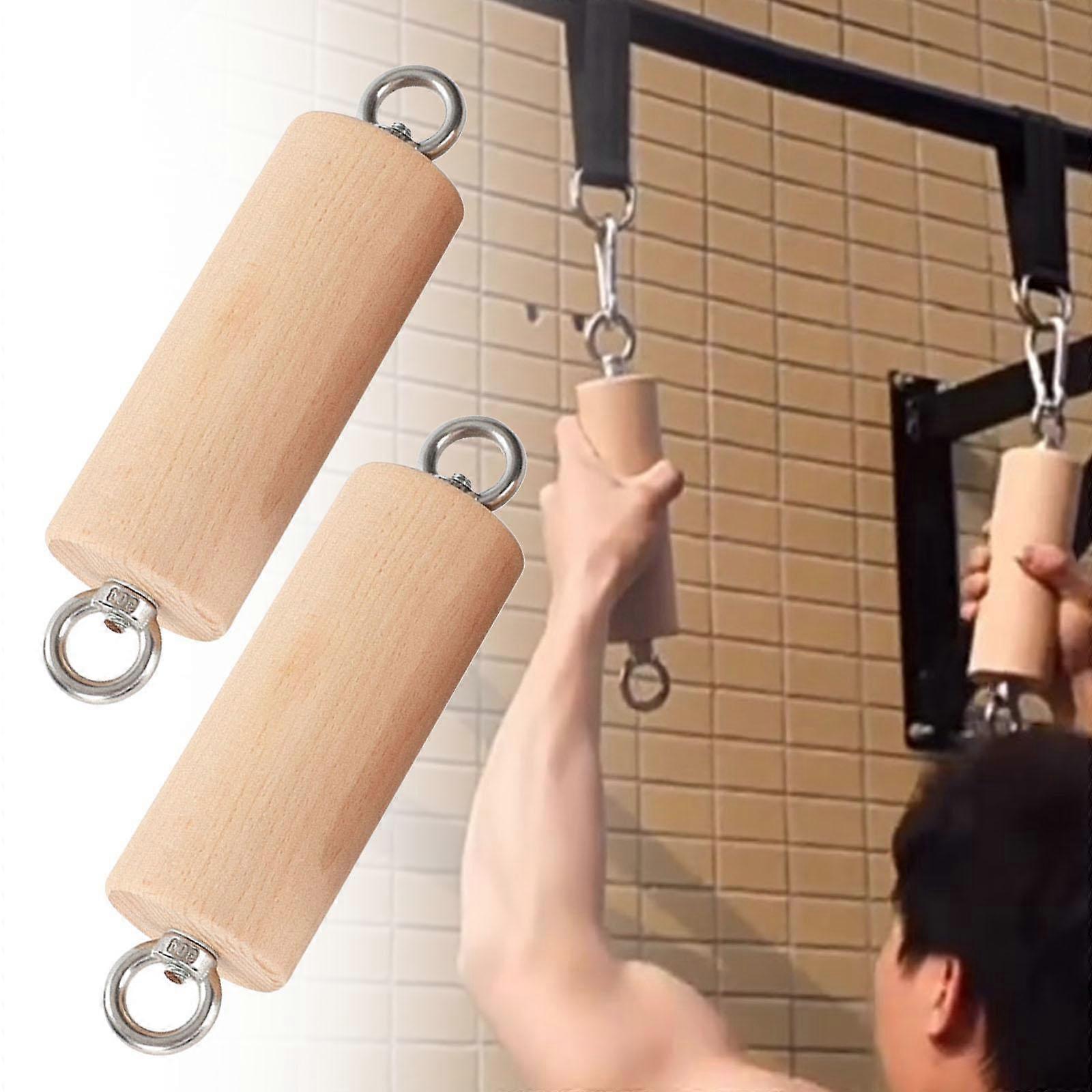 Pull-Up Bar Handles, 15*4cm Grip Strength Training Accessories for Home Gym - Image 1