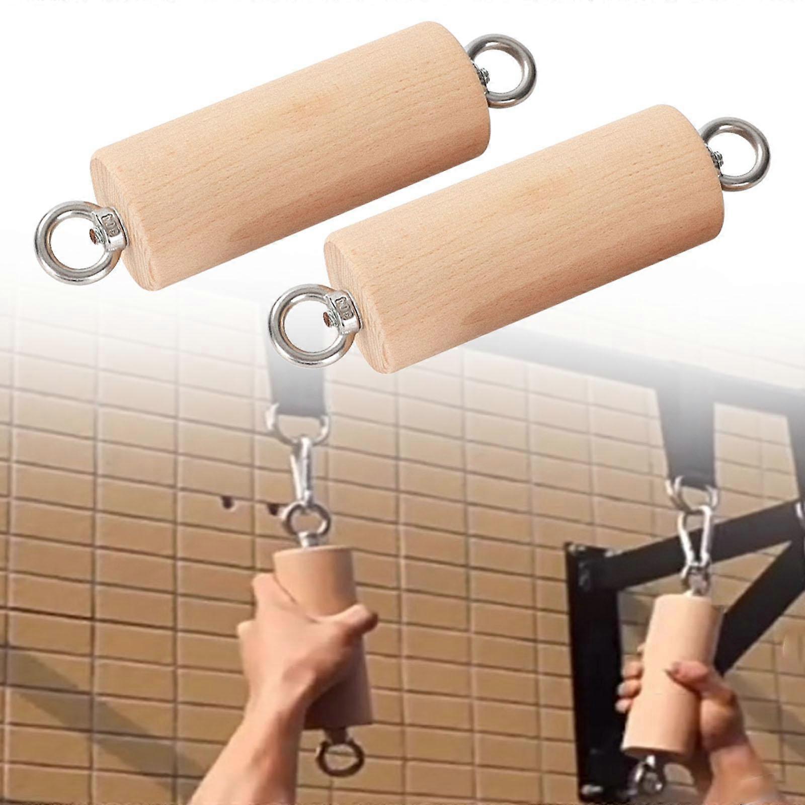 Pull-Up Bar Handles, 15*4cm Grip Strength Training Accessories for Home Gym - Image 4