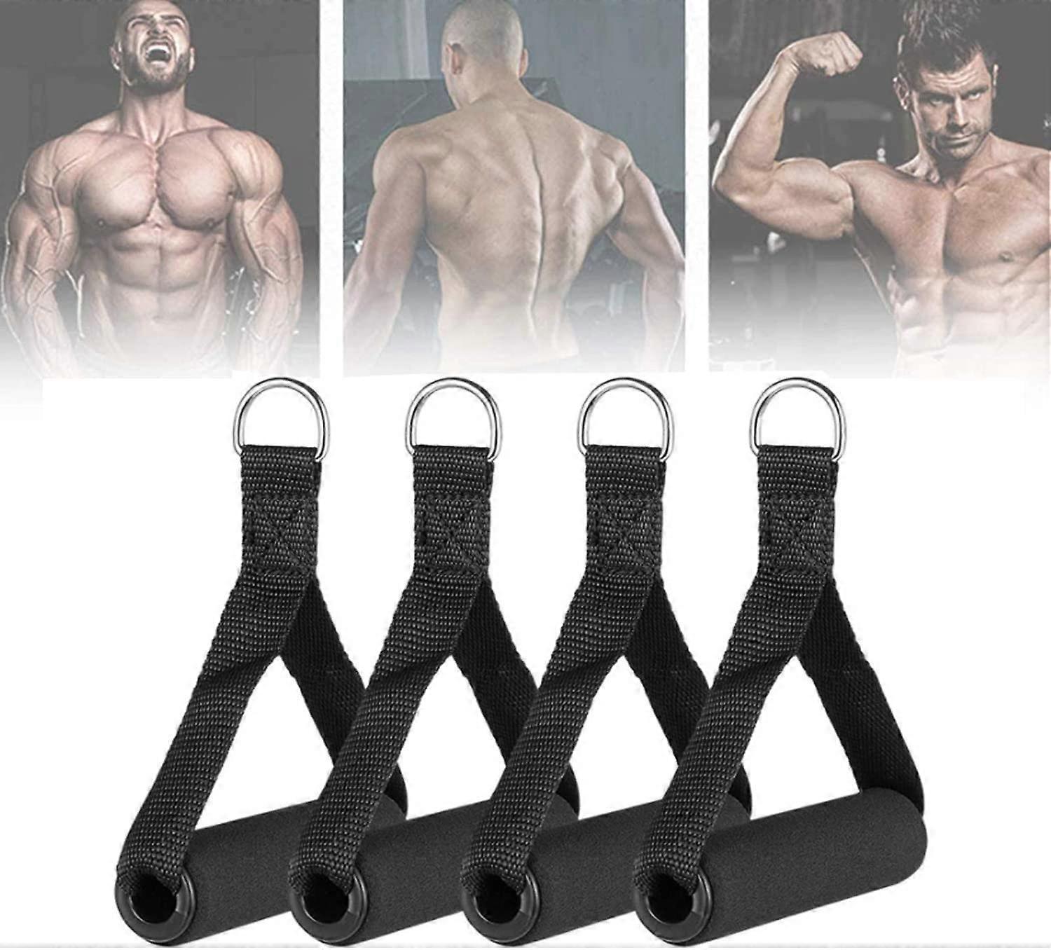 4pc Resistance Band Grip Pull Up Replacement, Grip Strength Training Accessories Gym Yoga - Image 1