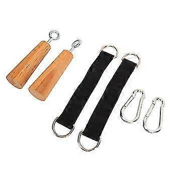 Wooden Finger Strength Trainer for Pull Up & Grip Strength, Core Fitness Tool - Image 4