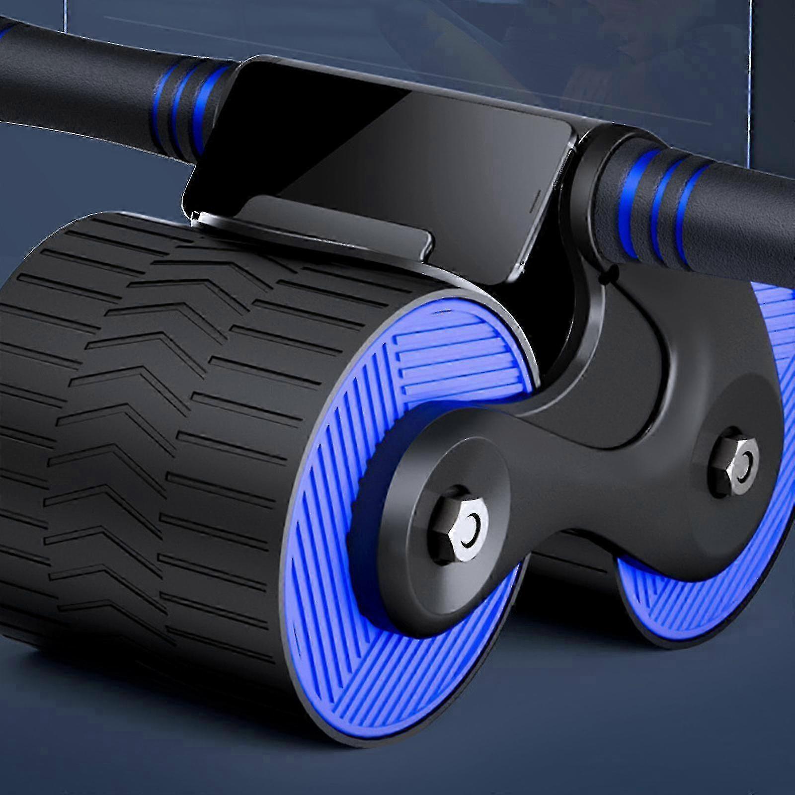 Ab Roller Wheel with Anti-Slip Grip & Auto Rebound, Home Gym Equipment - Image 2