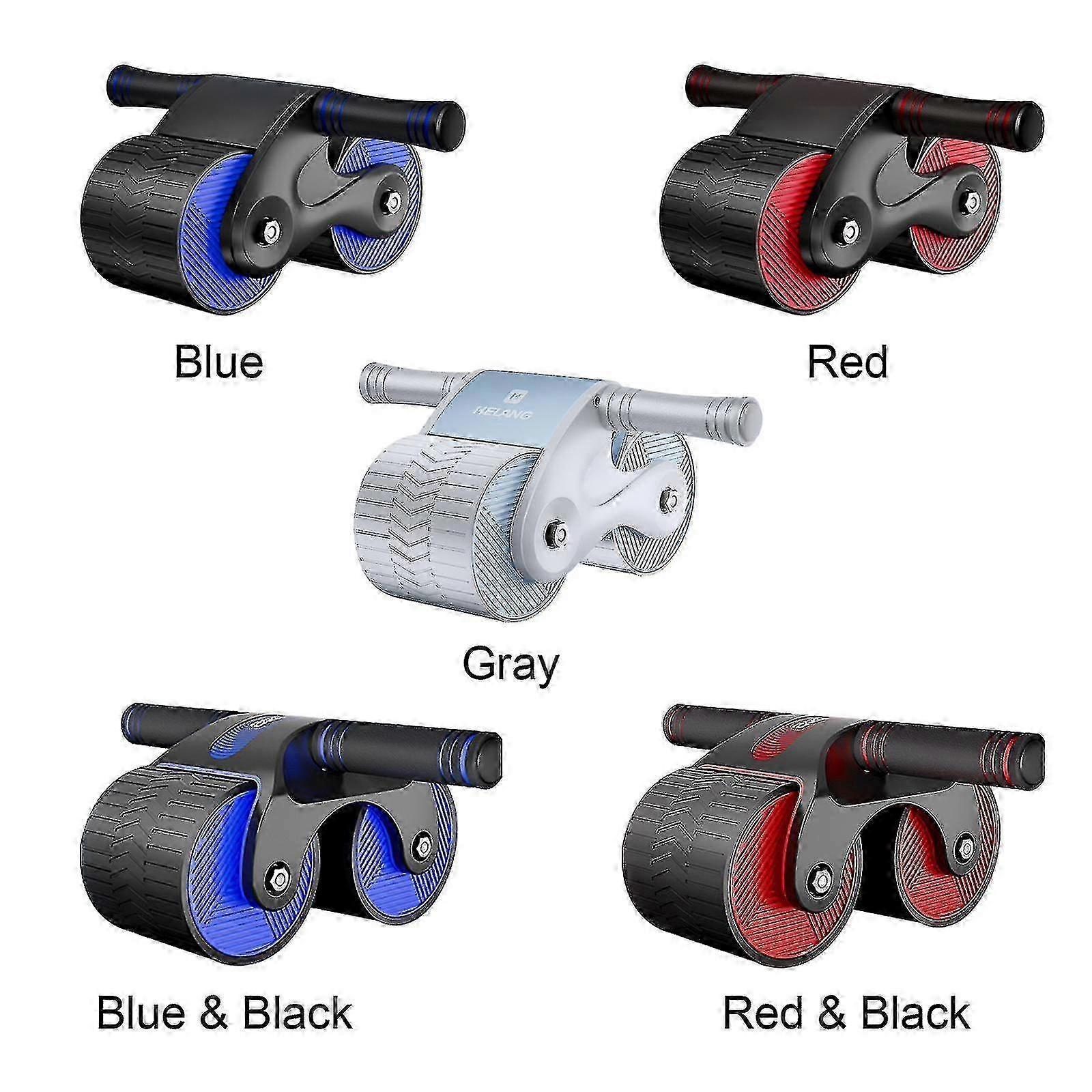 Ab Roller Wheel with Anti-Slip Grip & Auto Rebound, Home Gym Equipment - Image 4