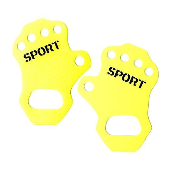 1 Pair Ultralight Workout Hand Grips, Sweat-Absorbing Palm Protection Gloves - Image 1