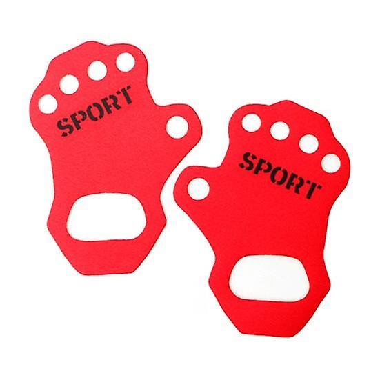 1 Pair Ultralight Workout Hand Grips, Sweat-Absorbing Palm Protection Gloves - Image 3