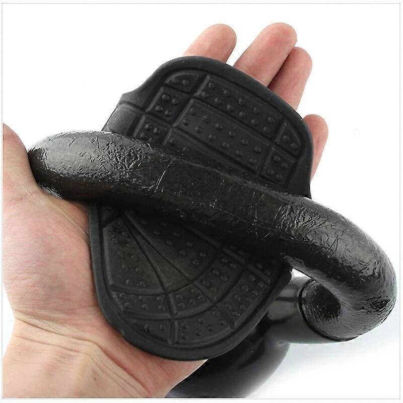 1 Pair Weightlifting Gloves with Rubber Palm Grip for Kettlebell & Bench Press - Image 2