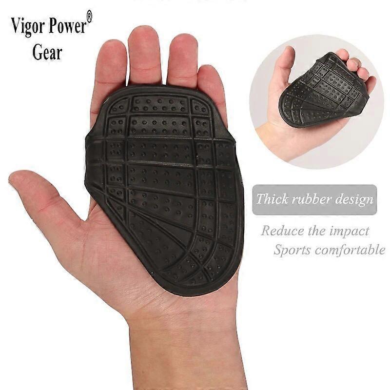 1 Pair Weightlifting Gloves with Rubber Palm Grip for Kettlebell & Bench Press - Image 5