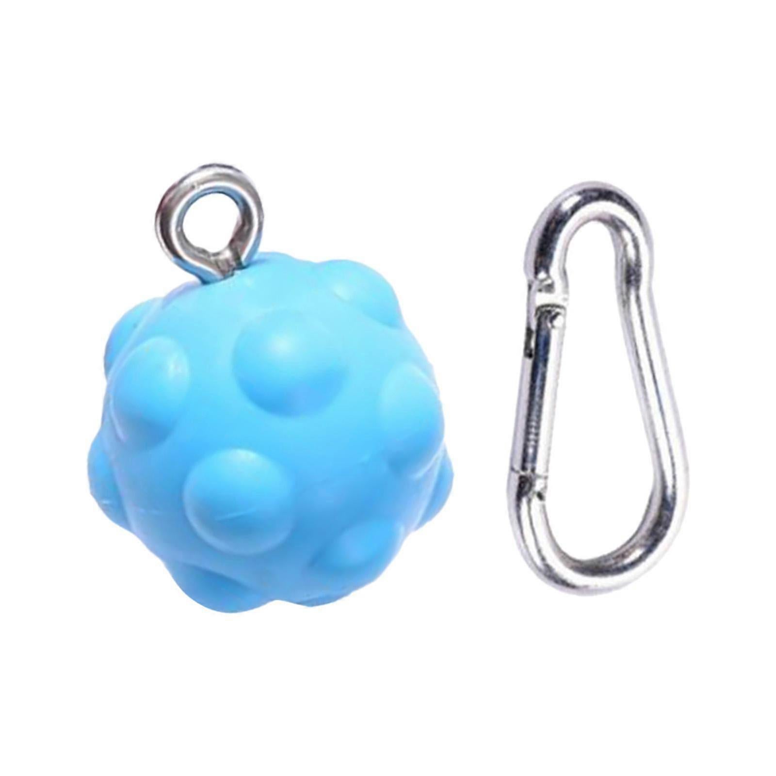 Solid Pull-Up Balls Hand Grip Strengthener with Hook, Non-Slip Forearm Trainer - Image 1