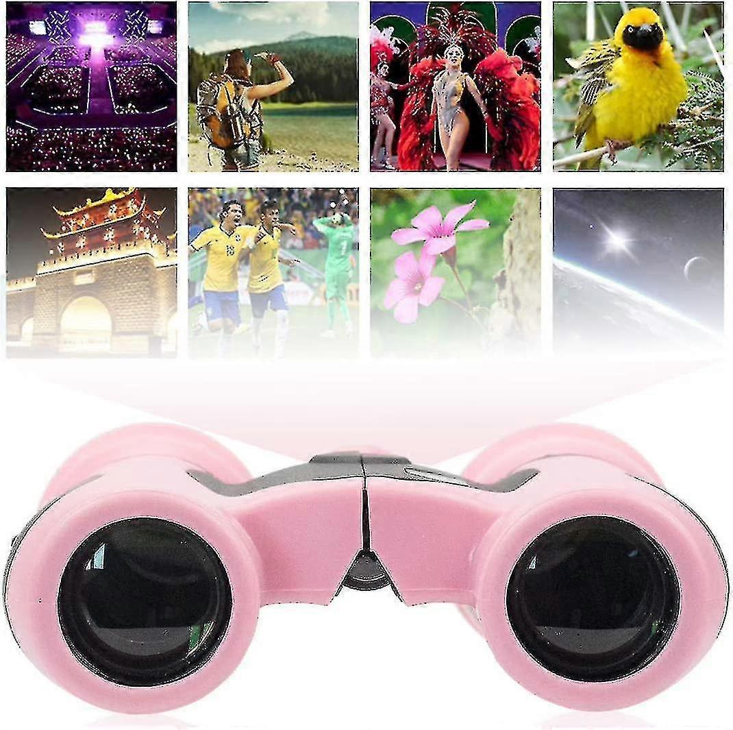 Pink Binoculars for Babies Compact Lightweight Outdoor Viewing Toy - Image 2
