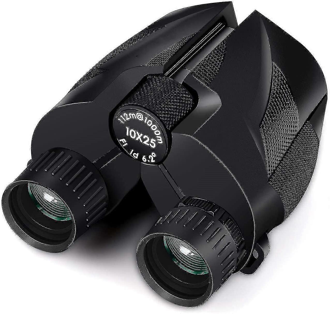 10x25 Binoculars with Strap Compact Lightweight Binoculars for Travel - Image 1