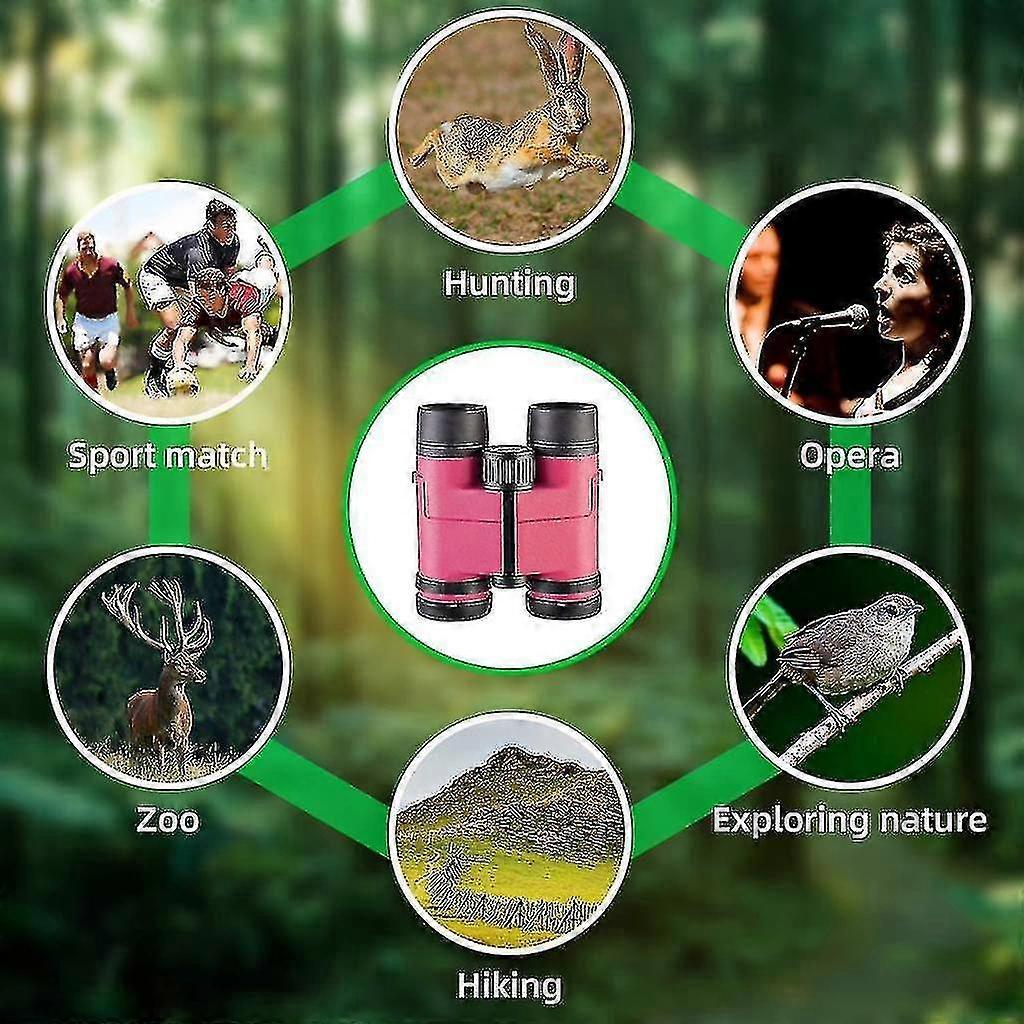 HD Binoculars for Adults Compact High Power Travel Viewing Optics - Image 5