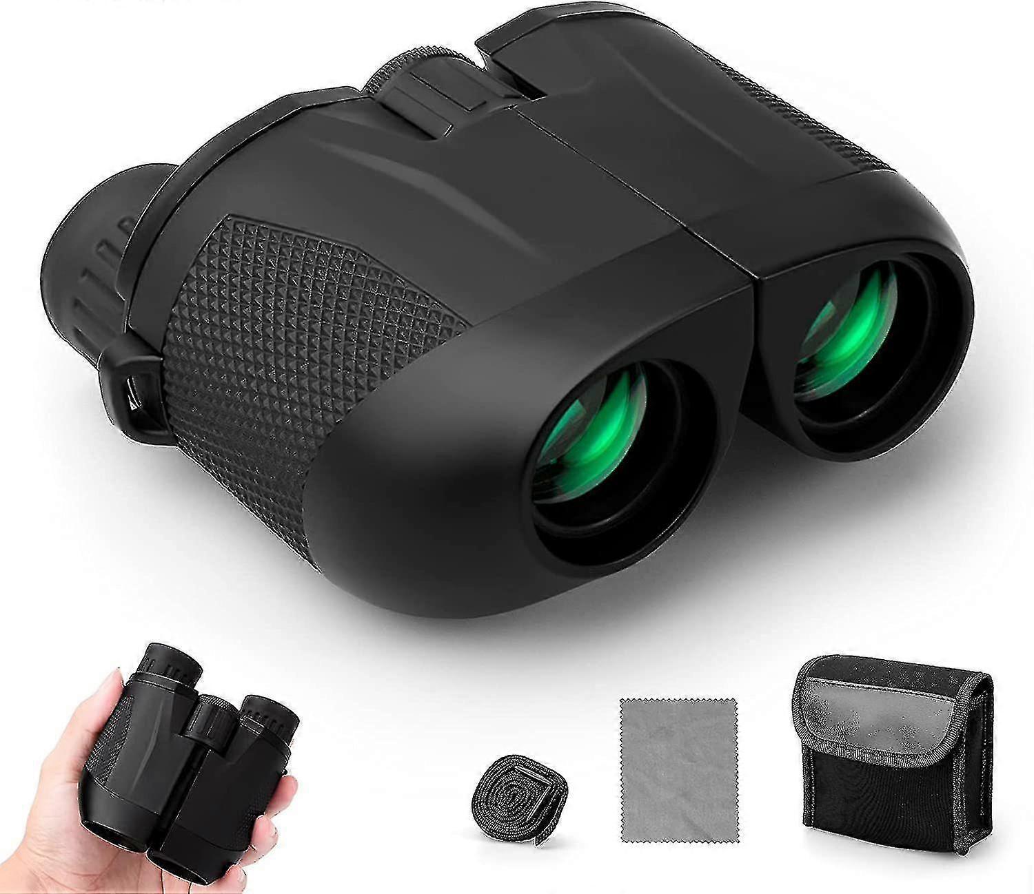 10x25 HD Binoculars with Vis Technology Compact Lightweight Outdoor Viewing - Image 1