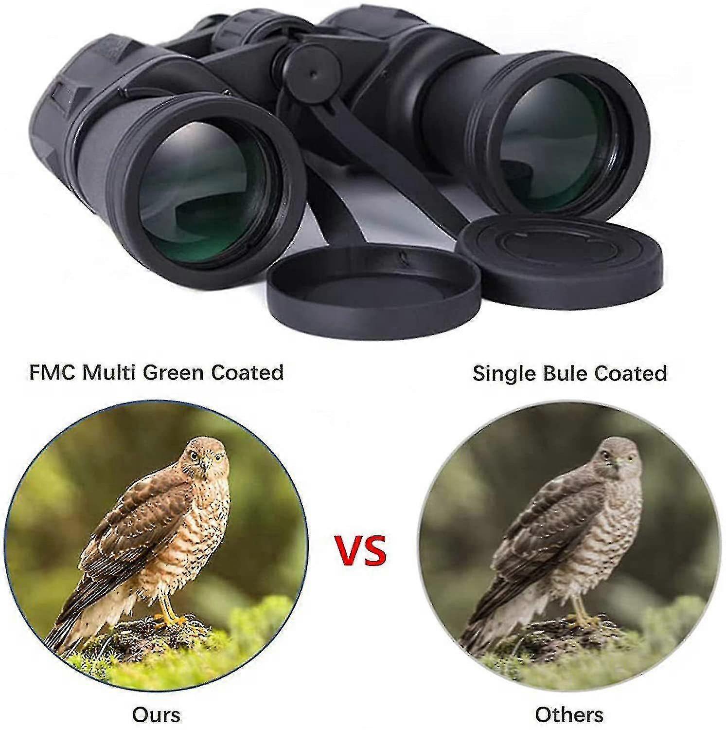 20x50 Hunting Binoculars with Night Vision Bird Watching Compact Binoculars - Image 2