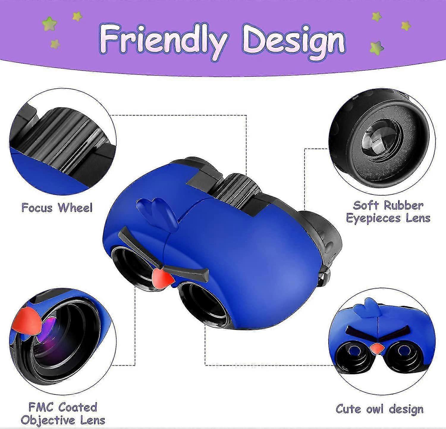 8x22 Binoculars for Bird Watching Compact High Magnification Viewing - Image 2