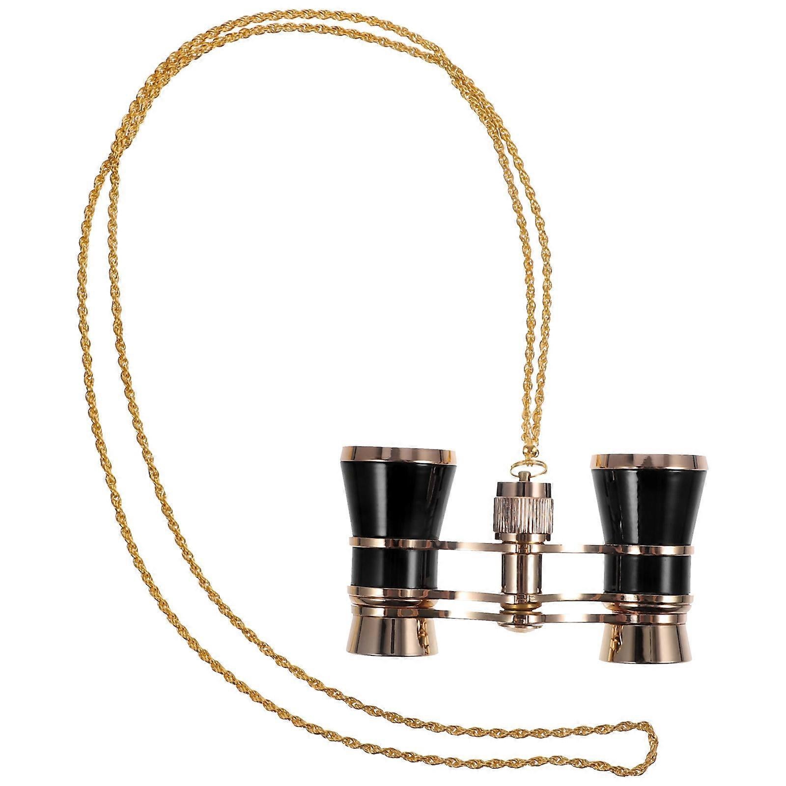 Mini Travel Binoculars with Chain Compact Small Binoculars for Concerts Outdoor - Image 1