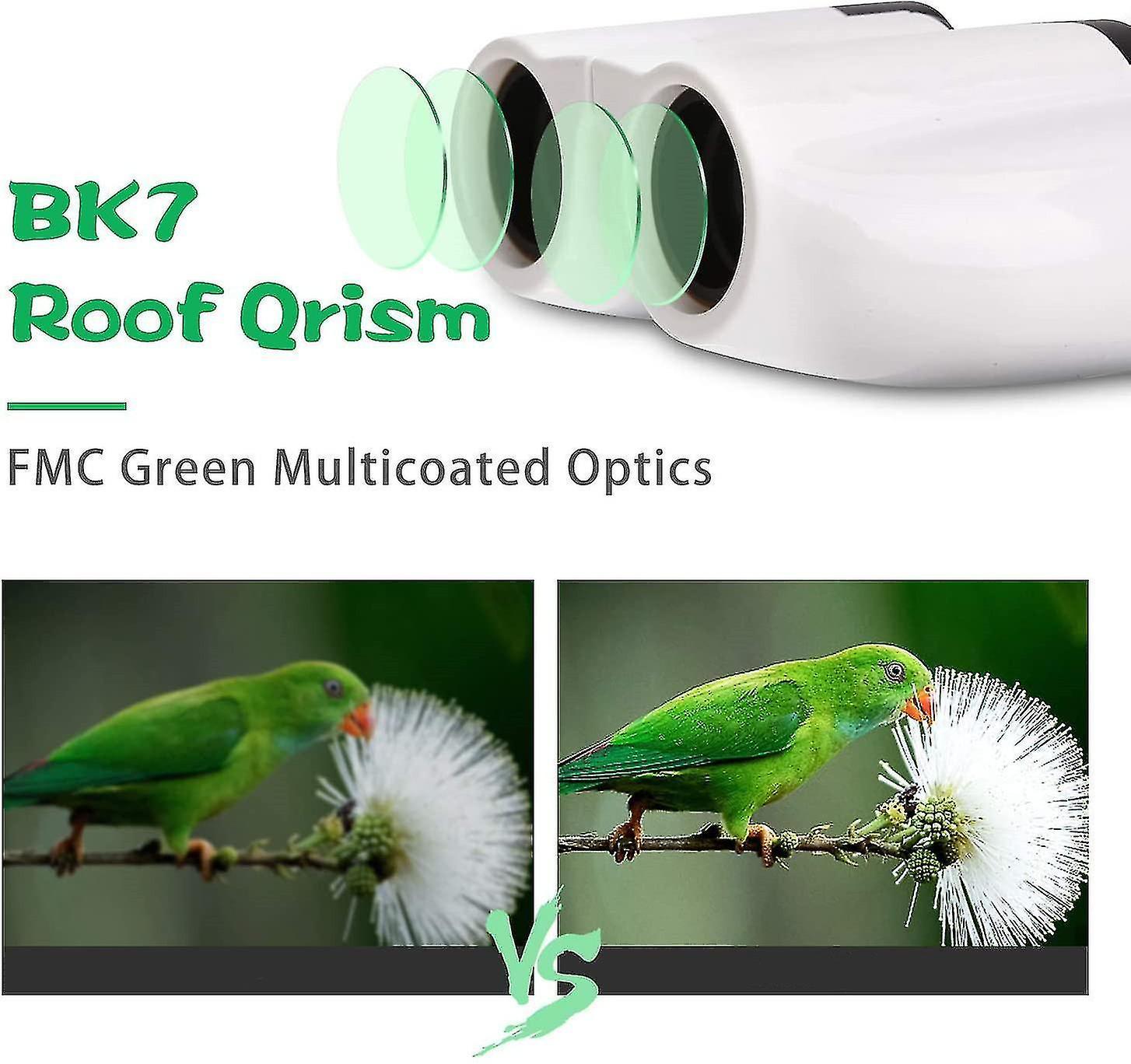 8x21 Binoculars for Babies Mini Compact Christmas Gift Outdoor Binoculars - Image 3