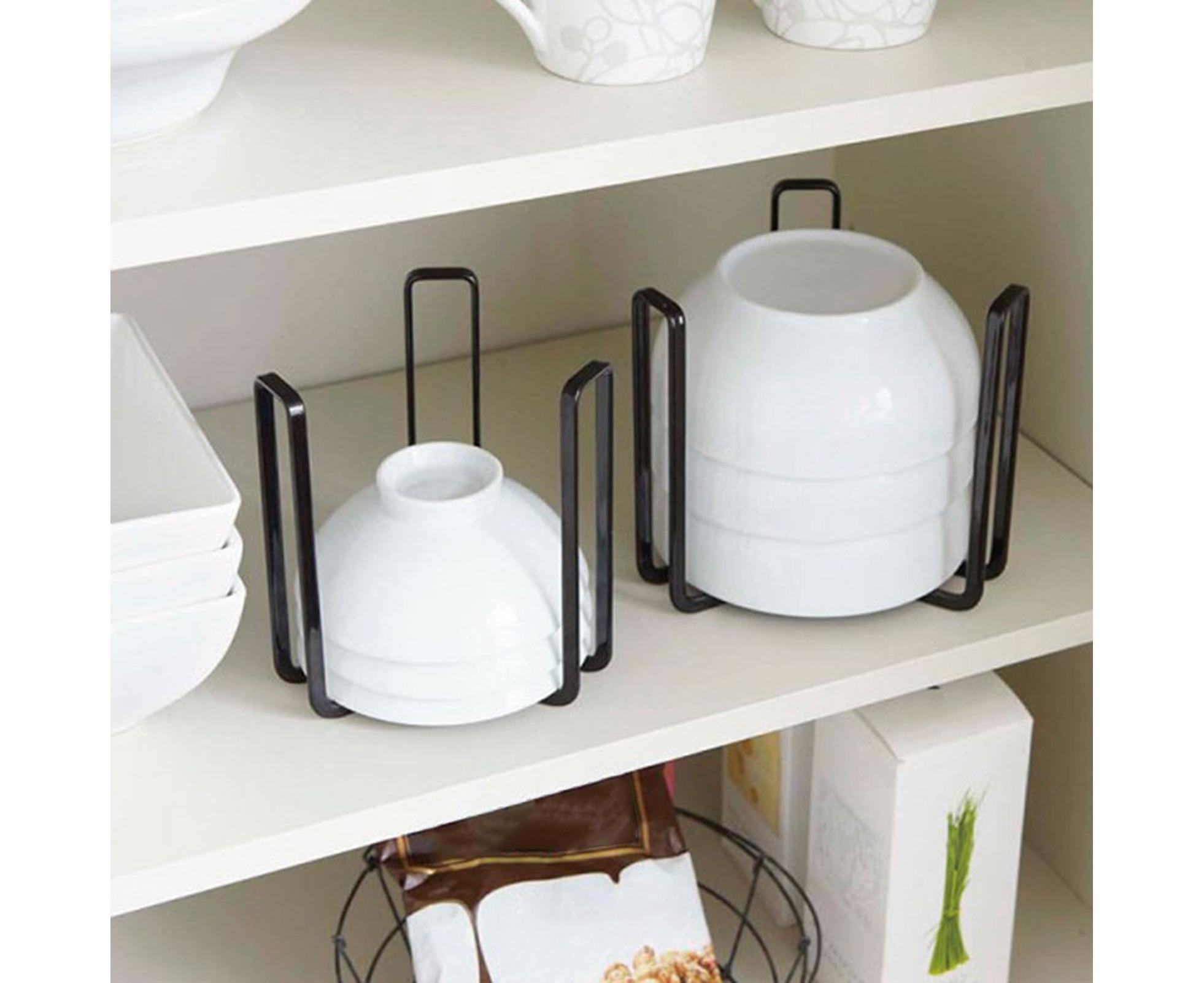 Dish Rack Practical Removable Iron Kitchen Dish Storage Rack for Kitchen-Black - Image 5