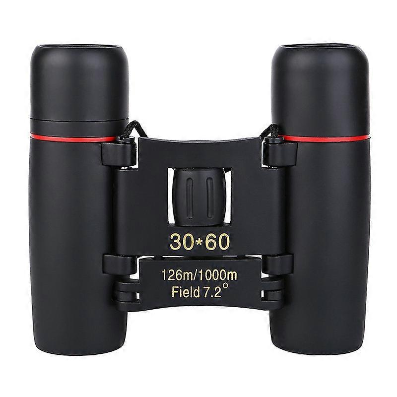 30x60 Foldable Binoculars Red Coated Mini Compact Binoculars for Outdoor Use - Image 2
