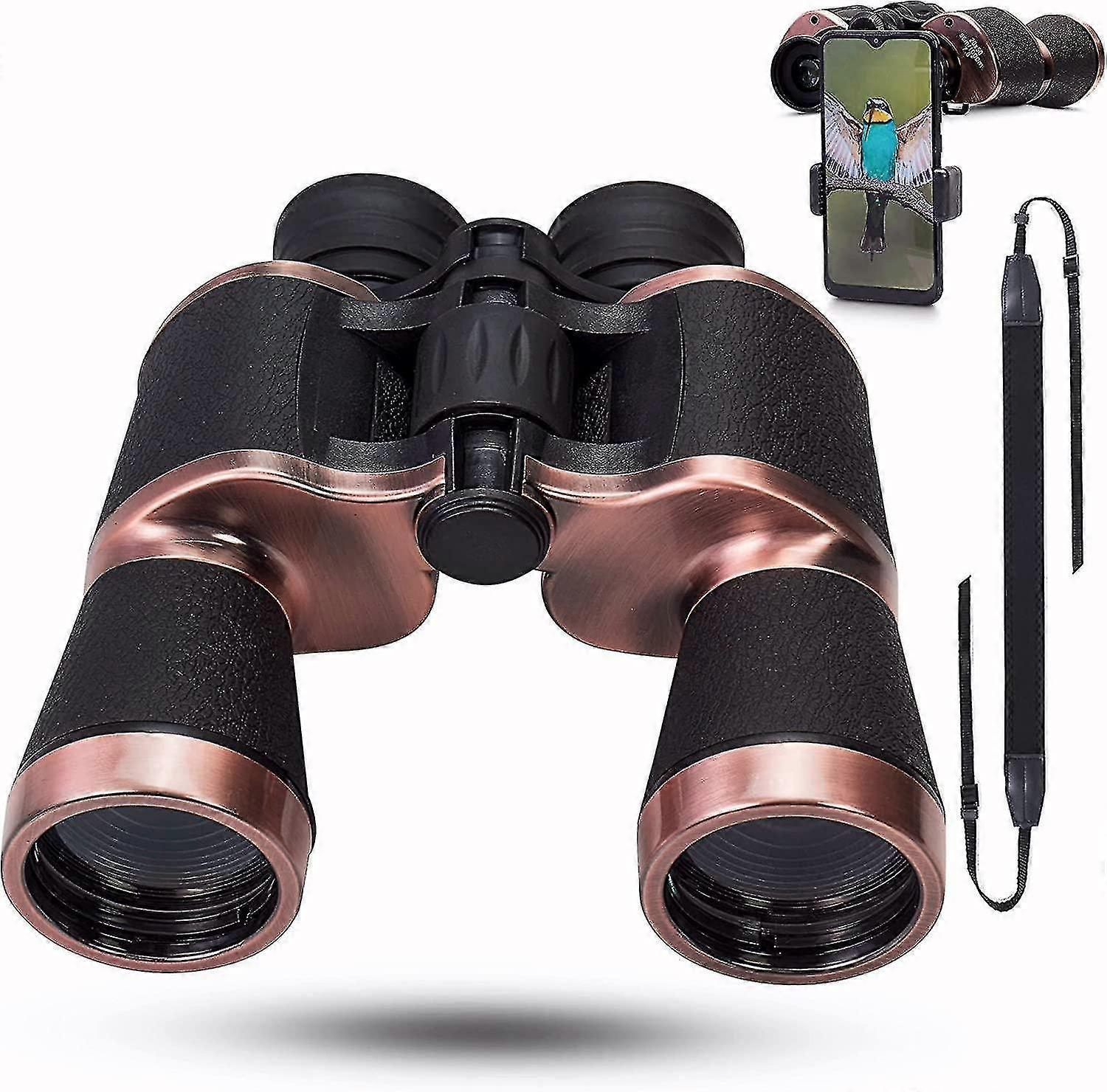 20x50 Compact Binoculars with Strap High Power Outdoor Telescope - Image 1