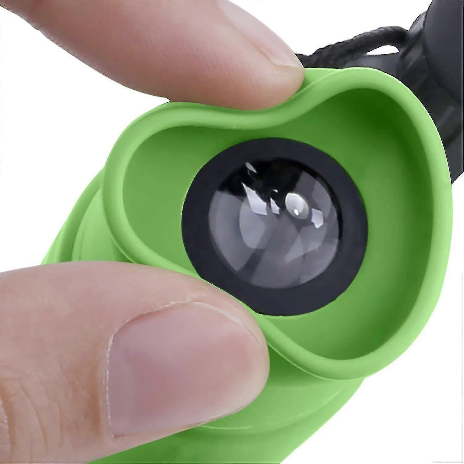 8x24 Waterproof Binoculars for Babies High Magnification Compact Green - Image 5