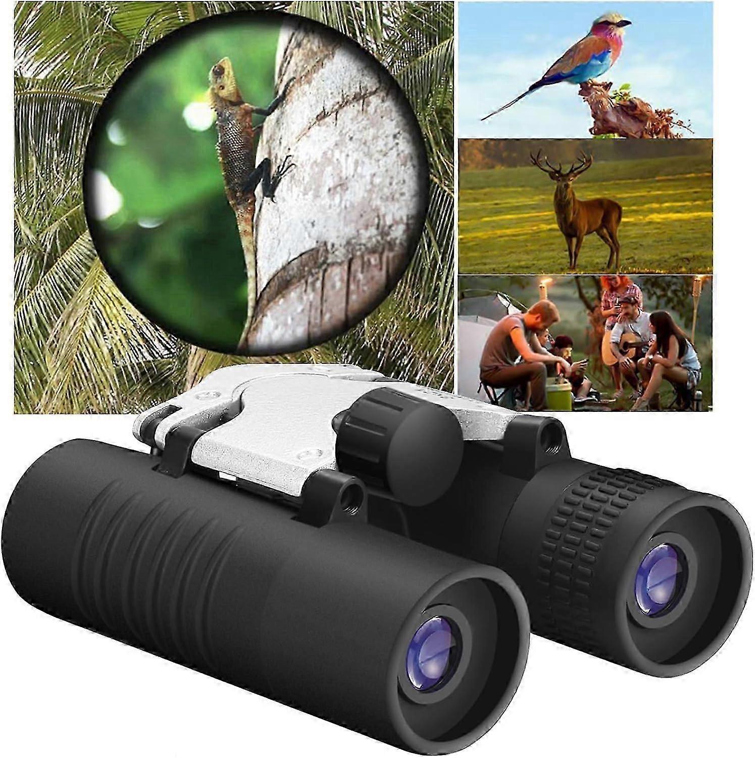 8x21 HD Binoculars for Adults and Babies Waterproof Easy Focus Compact Binoculars - Image 1