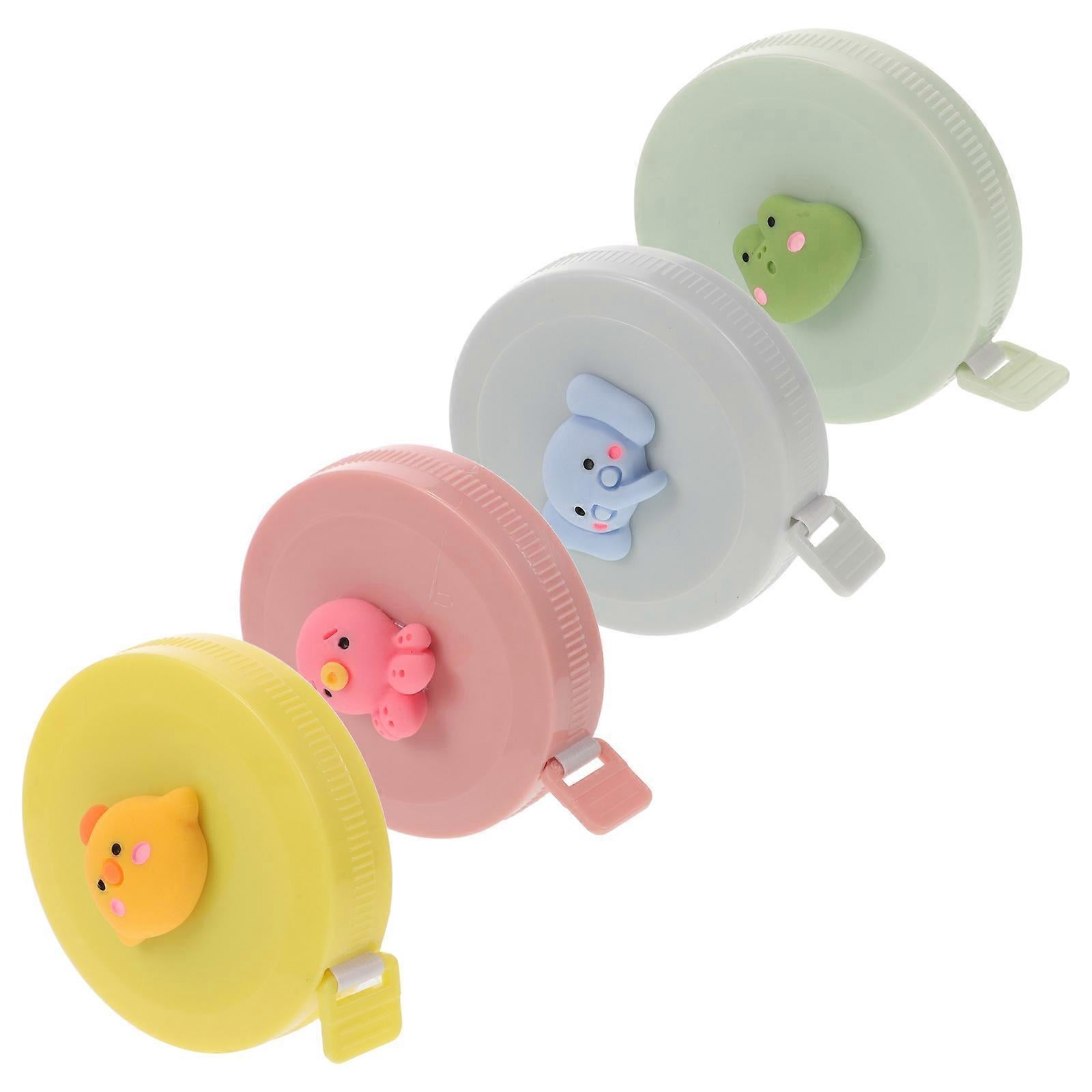 4pcs Body Measuring Tape Retractable Flexible Tape Measure for Body and Tailor - Image 4
