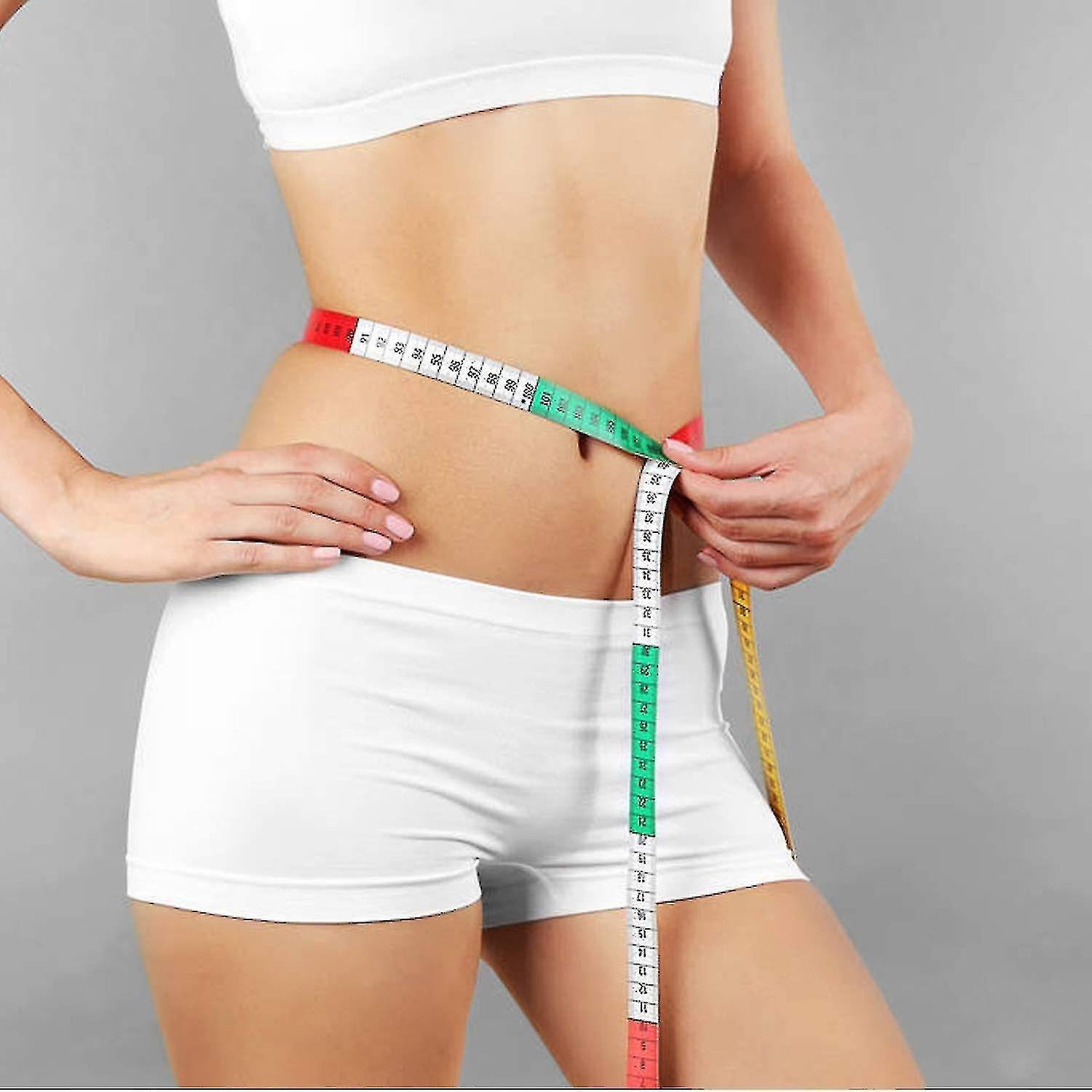60in/150cm Soft Multicolor Tape Measure for Craft and Body Measuring - Image 2