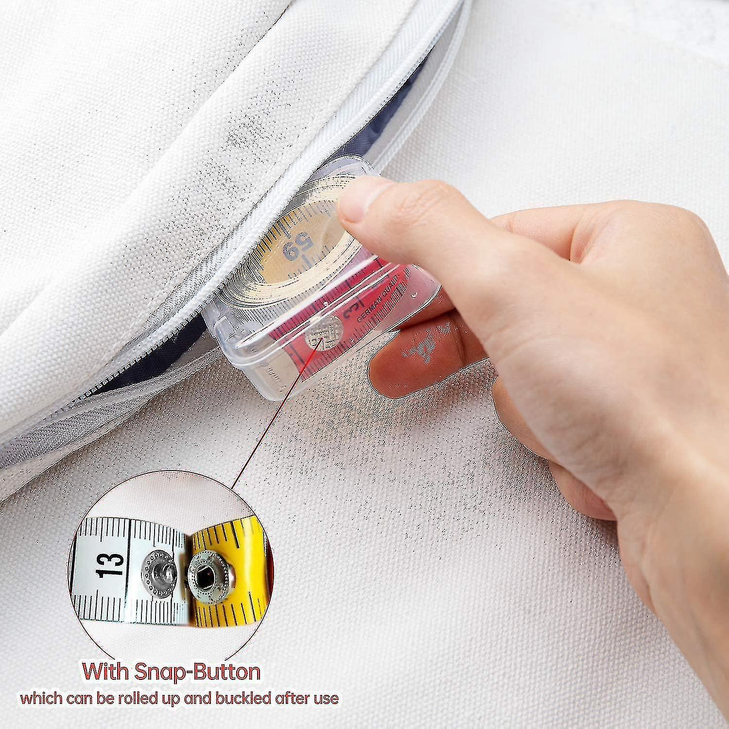 60in/150cm Soft Multicolor Tape Measure for Craft and Body Measuring - Image 3
