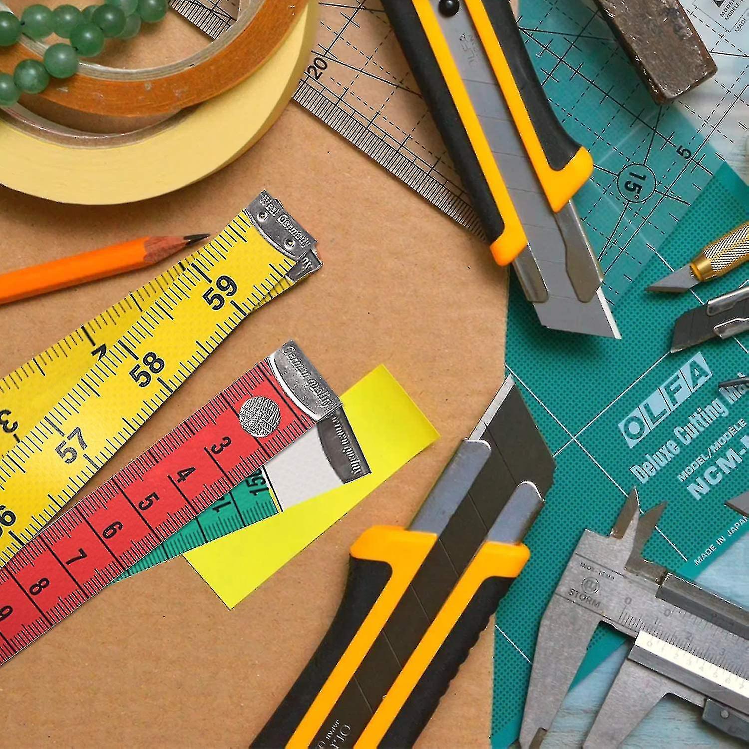 60in/150cm Soft Multicolor Tape Measure for Craft and Body Measuring - Image 4